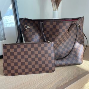 Louis Vuitton Neverfull Damier Ebene